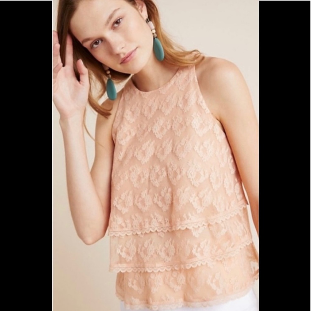 Anthropologie lace top in size 10